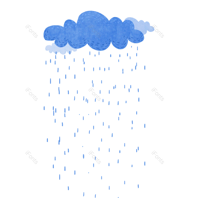 雨水图片,雨滴元素,乌云PNG,免抠素材